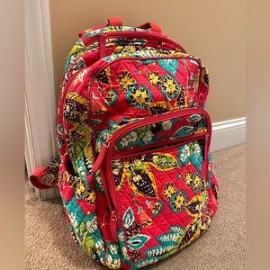 Vera Bradley XL Campus Backpack Rumba